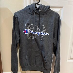 Champion Dark Gray Park City Hoodie